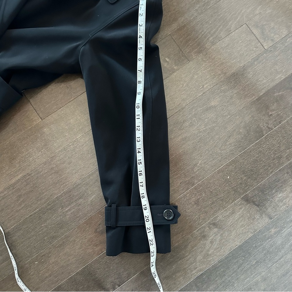 Vintage Jacqueline Ferrar Maxi Trench Coat Belt Timeless Classic Versatile 8 - Picture 8 of 13
